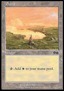 Plains (V.4) - Urza's Saga (Land) [USG-334] - JotaCards - Tu Tienda de TCG