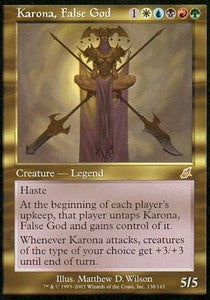 Karona, False God - Scourge (Rare) [SCG-138] - JotaCards - Tu Tienda de TCG