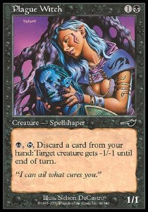 Plague Witch - Nemesis (Common) [NEM-66] - JotaCards - Tu Tienda de TCG