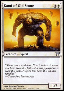 Kami of Old Stone - Champions of Kamigawa (Uncommon) [CHK-22] - JotaCards - Tu Tienda de TCG