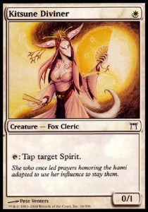 Kitsune Diviner - Champions of Kamigawa (Common) [CHK-26] - JotaCards - Tu Tienda de TCG