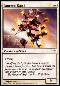 Lantern Kami - Champions of Kamigawa (Common) [CHK-32] - JotaCards - Tu Tienda de TCG