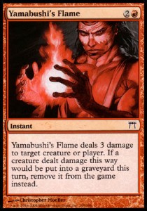 Yamabushi's Flame - Champions of Kamigawa (Common) [CHK-198] - JotaCards - Tu Tienda de TCG