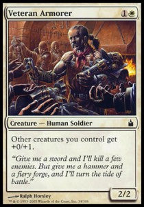 Veteran Armorer - Ravnica: City of Guilds (Common) [RAV-34] - JotaCards - Tu Tienda de TCG