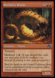 Reckless Wurm - Planar Chaos (Uncommon) [PLC-120] - JotaCards - Tu Tienda de TCG