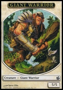 Giant Warrior Token (White 5/5) - Morningtide (Token) [MOR-T1] - JotaCards - Tu Tienda de TCG