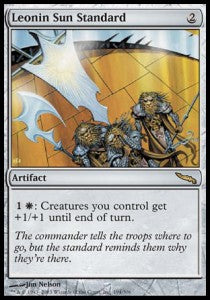 Leonin Sun Standard - Mirrodin (Rare) [MRD-194] - JotaCards - Tu Tienda de TCG