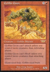 Goblin Goon - Legions (Rare) [LGN-99] - JotaCards - Tu Tienda de TCG