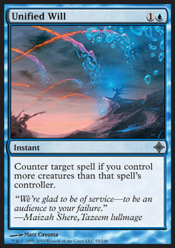 Unified Will - Rise of the Eldrazi (Uncommon) [ROE-92] - JotaCards - Tu Tienda de TCG