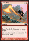 Lava Axe - Magic 2011 (Common) [M11-147] - JotaCards - Tu Tienda de TCG