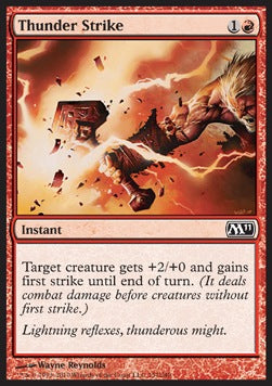 Thunder Strike - Magic 2011 (Common) [M11-157] - JotaCards - Tu Tienda de TCG