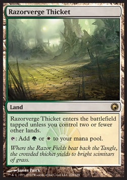 Razorverge Thicket - Scars of Mirrodin (Rare) [SOM-228] - JotaCards - Tu Tienda de TCG