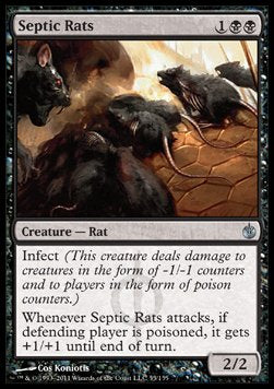 Septic Rats - Mirrodin Besieged (Uncommon) [MBS-55] - JotaCards - Tu Tienda de TCG