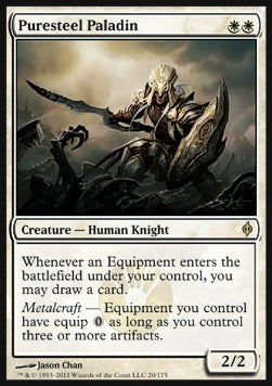 Puresteel Paladin - New Phyrexia (Rare) [NPH-20] - JotaCards - Tu Tienda de TCG