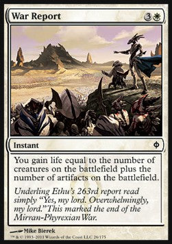 War Report - New Phyrexia (Common) [NPH-26] - JotaCards - Tu Tienda de TCG