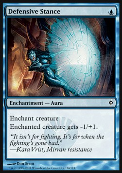 Defensive Stance - New Phyrexia (Common) [NPH-34] - JotaCards - Tu Tienda de TCG