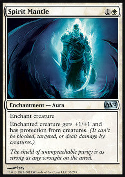 Spirit Mantle - Magic 2012 (Uncommon) [M12-35] - JotaCards - Tu Tienda de TCG