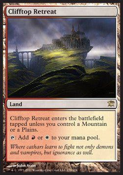 Clifftop Retreat - Innistrad (Rare) [ISD-238] - JotaCards - Tu Tienda de TCG