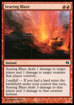 Searing Blaze - Duel Decks: Venser vs. Koth (Common) [DDI-67] - JotaCards - Tu Tienda de TCG