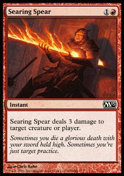 Searing Spear - Magic 2013 (Common) [M13-147] - JotaCards - Tu Tienda de TCG