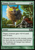 Titanic Growth - Magic 2013 (Common) [M13-195] - JotaCards - Tu Tienda de TCG