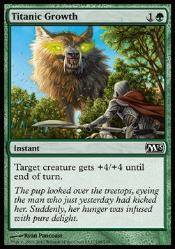 Titanic Growth - Magic 2013 (Common) [M13-195] - JotaCards - Tu Tienda de TCG