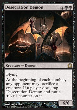 Desecration Demon - Return to Ravnica (Rare) [RTR-63] - JotaCards - Tu Tienda de TCG