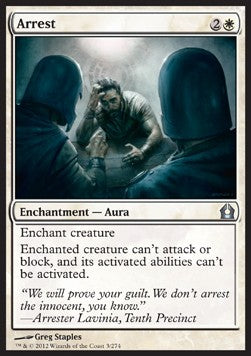 Arrest - Return to Ravnica (Uncommon) [RTR-3] - JotaCards - Tu Tienda de TCG