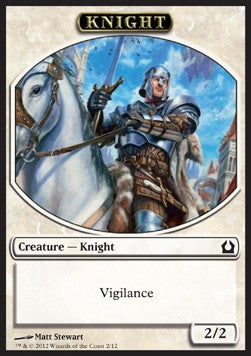 Knight Token (White 2/2 Vigilance) - Return to Ravnica (Token) [RTR-T2] - JotaCards - Tu Tienda de TCG