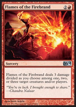 Flames of the Firebrand - Magic 2014 (Uncommon) [M14-139] - JotaCards - Tu Tienda de TCG