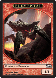 Elemental Token (Red 1/1) (V.1) - Magic 2014 (Token) [M14-T7] - JotaCards - Tu Tienda de TCG