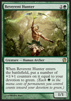 Reverent Hunter - Theros (Rare) [THS-173] - JotaCards - Tu Tienda de TCG