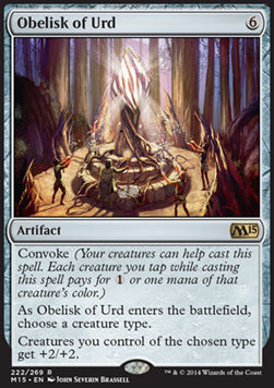 Obelisk of Urd - Magic 2015 (Rare) [M15-222] - JotaCards - Tu Tienda de TCG
