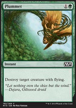 Plummet - Magic 2015 (Common) [M15-192] - JotaCards - Tu Tienda de TCG