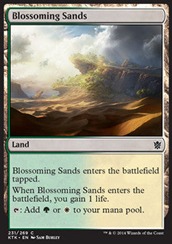 Blossoming Sands - Khans of Tarkir (Common) [KTK-231] - JotaCards - Tu Tienda de TCG