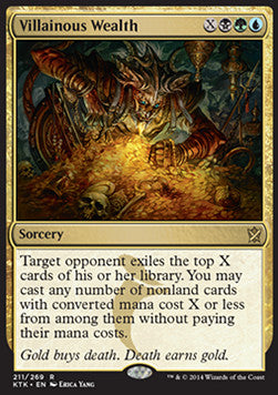 Villainous Wealth - Khans of Tarkir (Rare) [KTK-211] - JotaCards - Tu Tienda de TCG