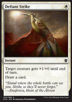 Defiant Strike - Khans of Tarkir (Common) [KTK-7] - JotaCards - Tu Tienda de TCG