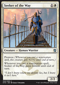 Seeker of the Way - Khans of Tarkir (Uncommon) [KTK-22] - JotaCards - Tu Tienda de TCG