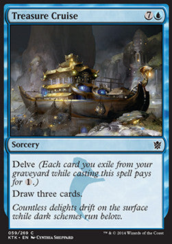 Treasure Cruise - Khans of Tarkir (Common) [KTK-59] - JotaCards - Tu Tienda de TCG