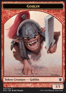 Goblin Token (Red 1/1) - Khans of Tarkir (Token) [KTK-T7] - JotaCards - Tu Tienda de TCG