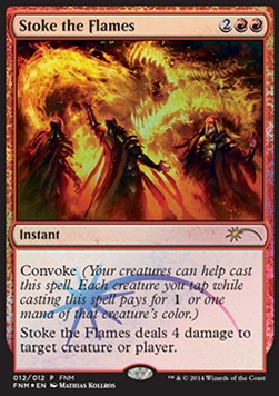 Stoke the Flames - Friday Night Magic Promos (Rare) - JotaCards - Tu Tienda de TCG