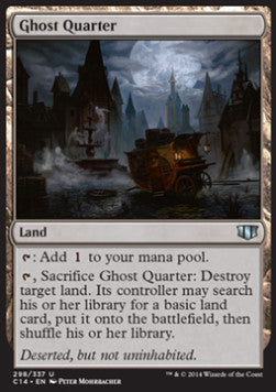 Ghost Quarter - Commander 2014 (Uncommon) [C14-298] - JotaCards - Tu Tienda de TCG