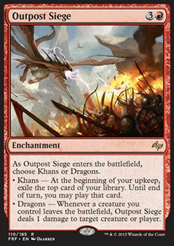 Outpost Siege - Fate Reforged (Rare) [FRF-110] - JotaCards - Tu Tienda de TCG
