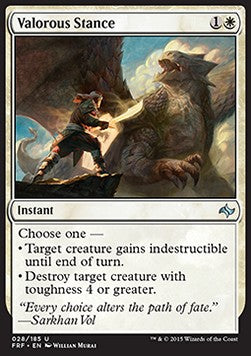Valorous Stance - Fate Reforged (Uncommon) [FRF-28] - JotaCards - Tu Tienda de TCG