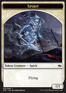 Spirit Token (White 1/1) - Fate Reforged (Token) [FRF-T2] - JotaCards - Tu Tienda de TCG