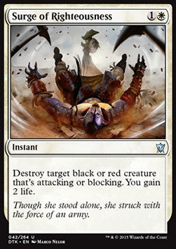 Surge of Righteousness - Dragons of Tarkir (Uncommon) [DTK-42] - JotaCards - Tu Tienda de TCG