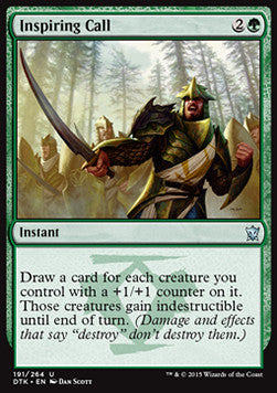 Inspiring Call - Dragons of Tarkir (Uncommon) [DTK-191] - JotaCards - Tu Tienda de TCG