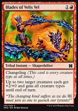 Blades of Velis Vel - Modern Masters 2015 (Common) [MM2-105] - JotaCards - Tu Tienda de TCG