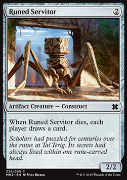Runed Servitor - Modern Masters 2015 (Common) [MM2-226] - JotaCards - Tu Tienda de TCG