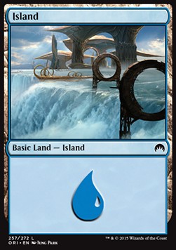 Island (V.1) - Magic Origins (Land) [ORI-257] - JotaCards - Tu Tienda de TCG